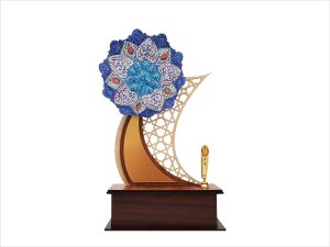 تندیس جا قلمی میناکاری اصفهان