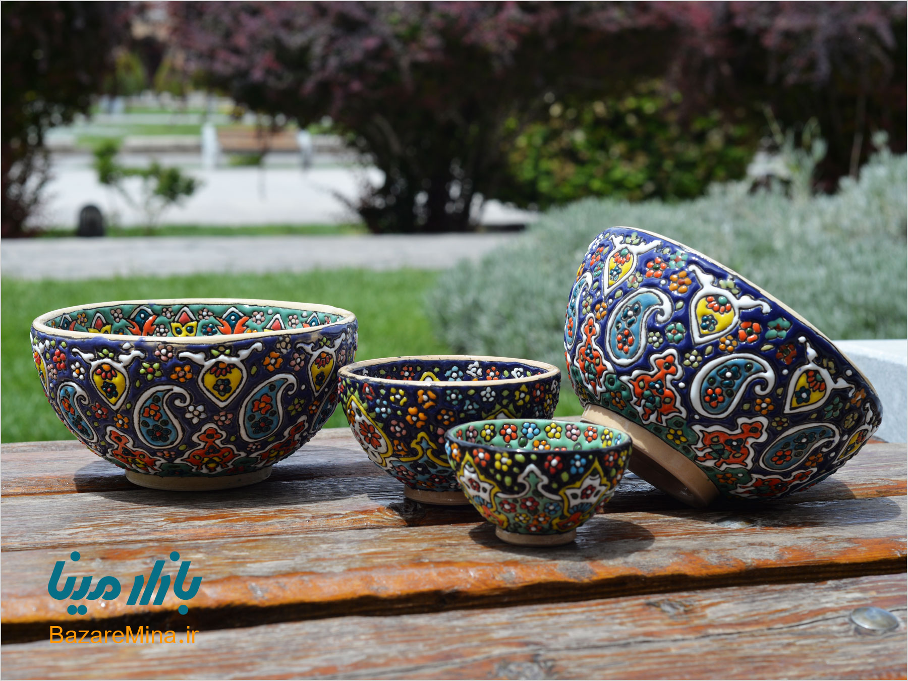 فروش عمده میناکاری روی سفال