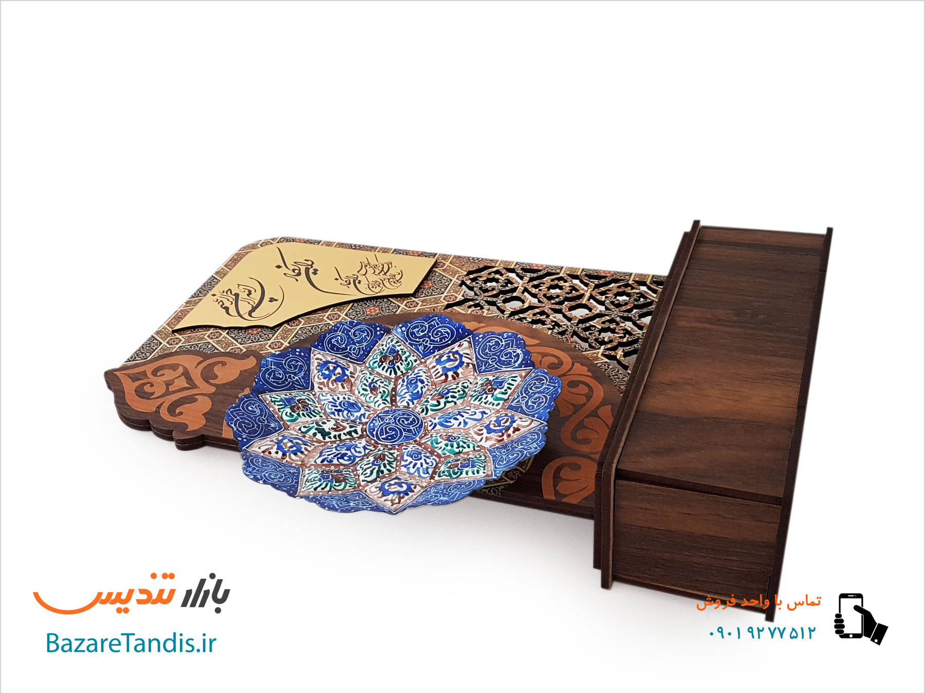 تندیس میناکاری و ان یکاد طرح نورا