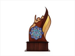 تندیس میناکاری طرح معلم