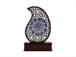 تندیس میناکاری بته جقه طرح مشبک