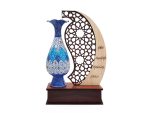 تندیس گلدان میناکاری 20 سانتی طرح مهر و ماه