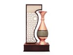 تندیس گلدان خاتم کاری سایز بزرگ