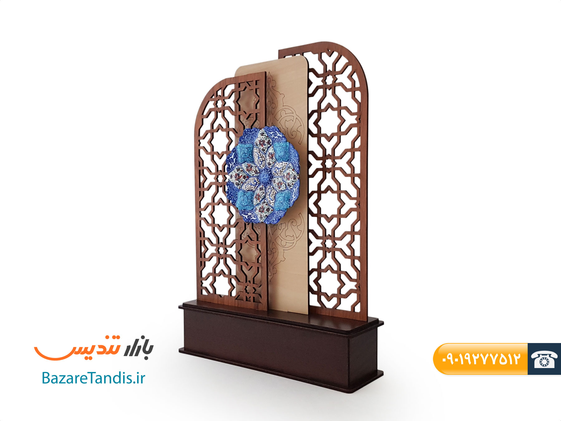 تندیس میناکاری شده سه بعدی طرح میراث 3D