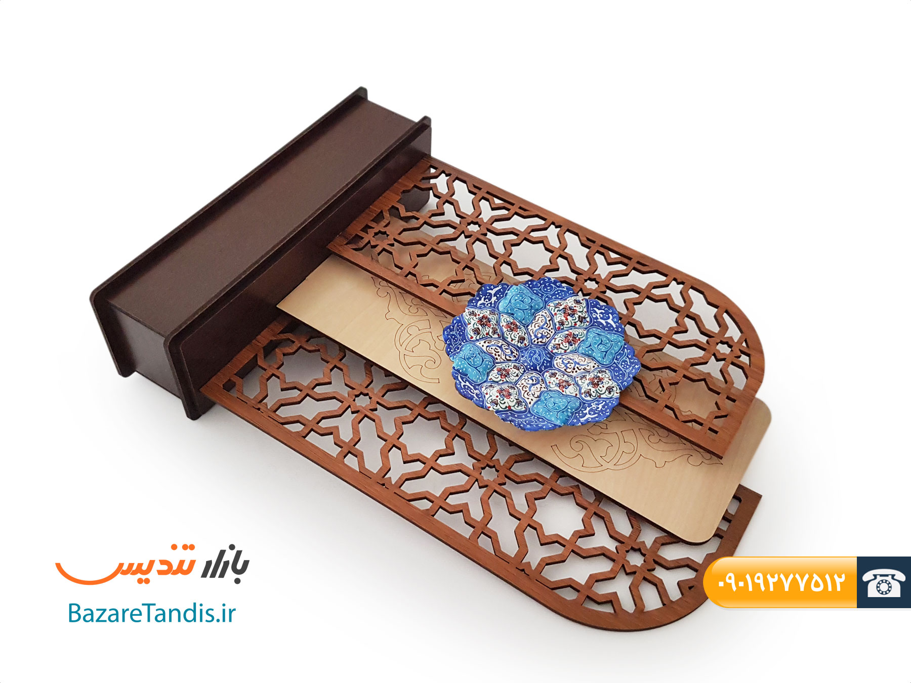 تندیس میناکاری شده سه بعدی طرح میراث 3D