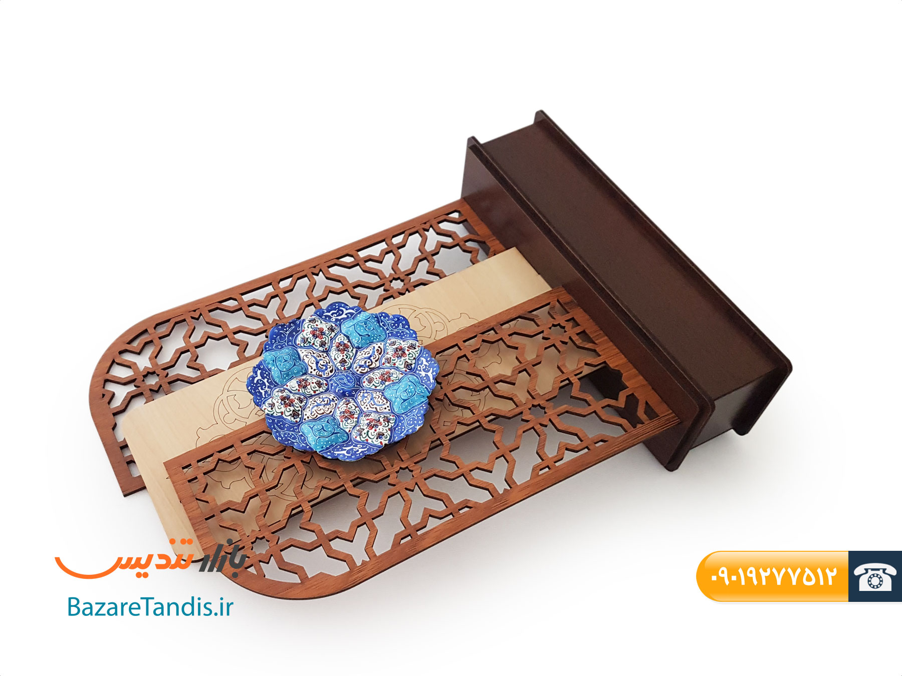 تندیس میناکاری شده سه بعدی طرح میراث 3D