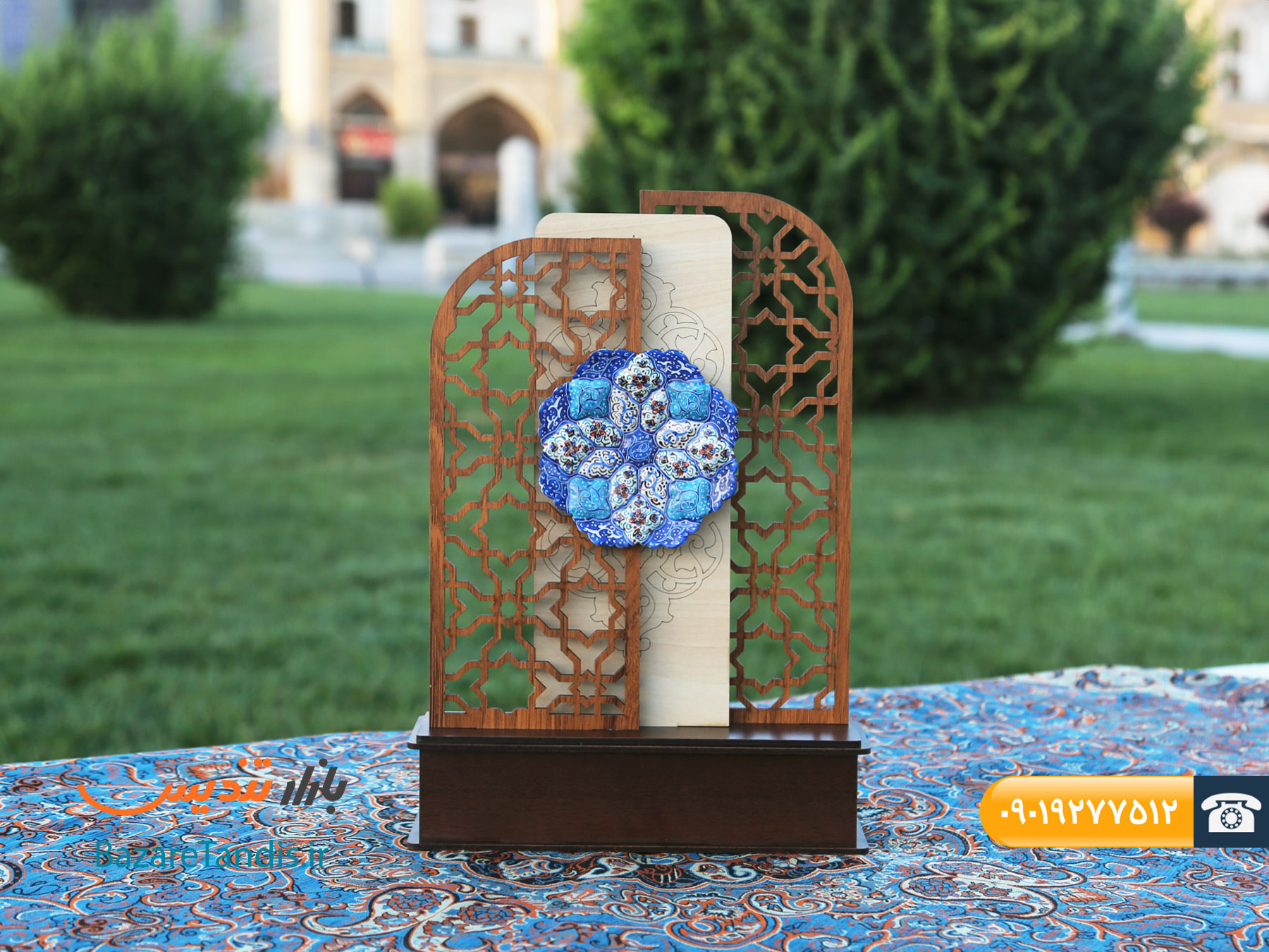 تندیس میناکاری شده سه بعدی طرح میراث 3D