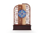 تندیس میناکاری شده سه بعدی طرح میراث 3D