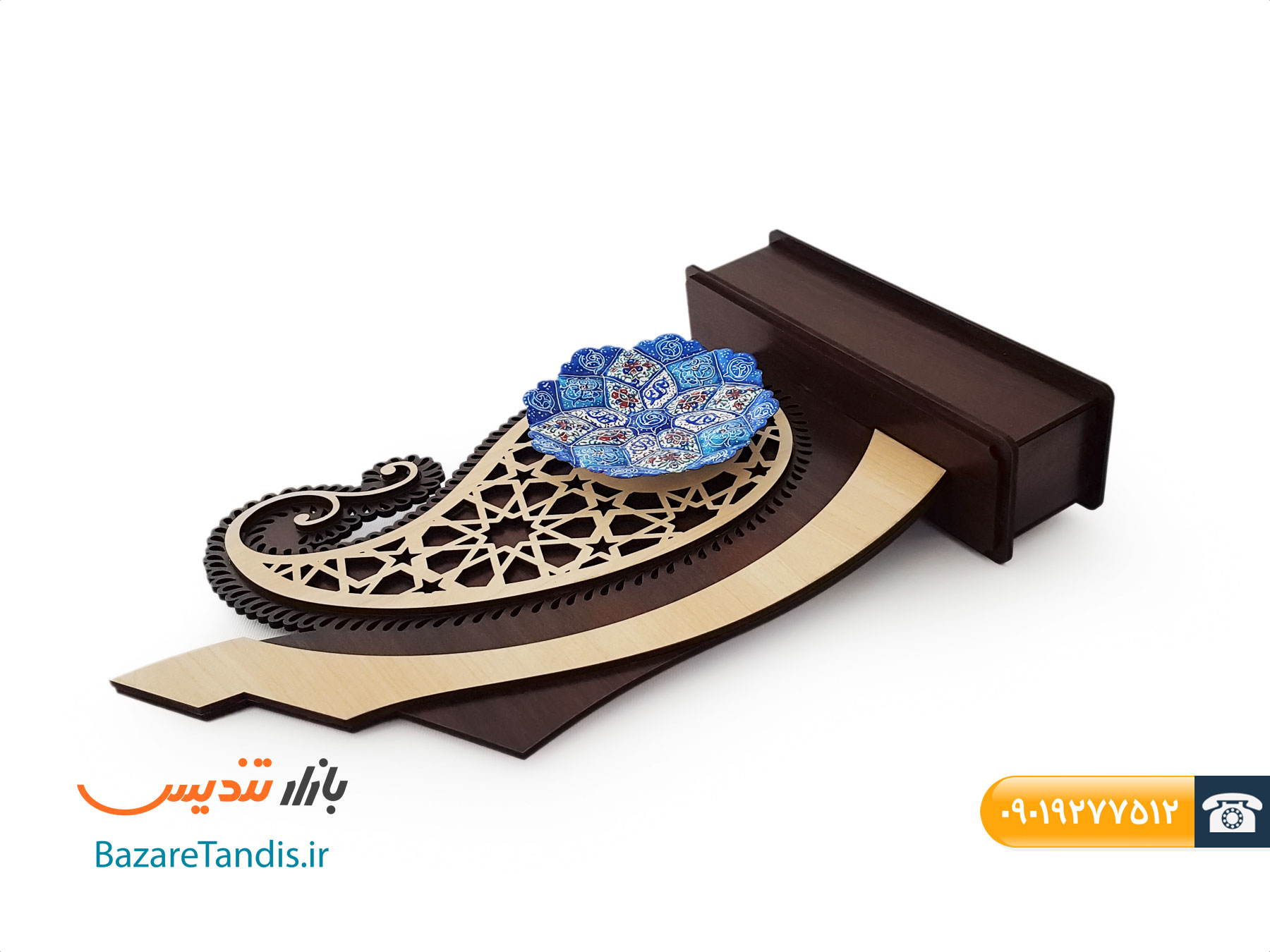 تندیس میناکاری شده طرح سرو